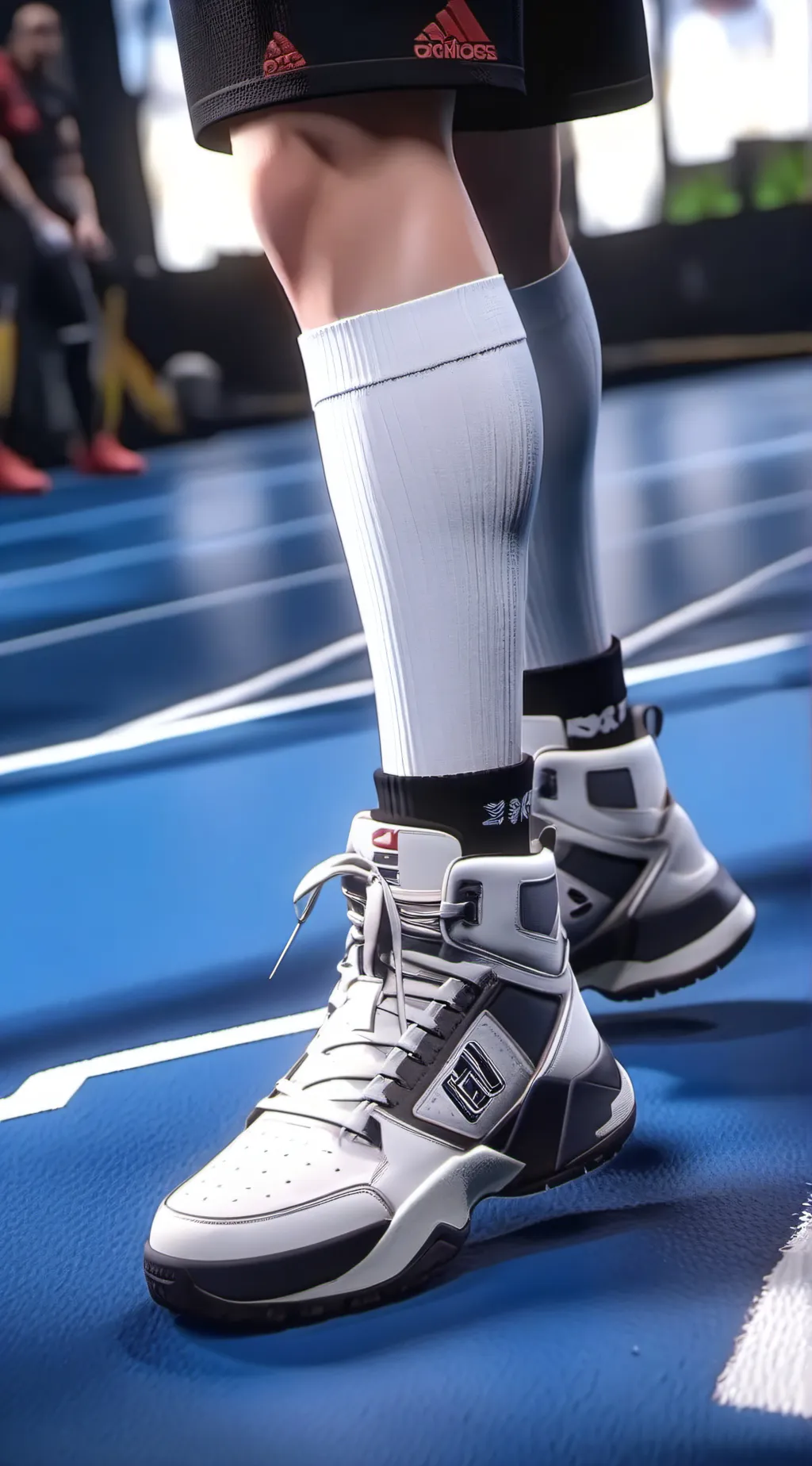 ai character: Socksfor1 gang background