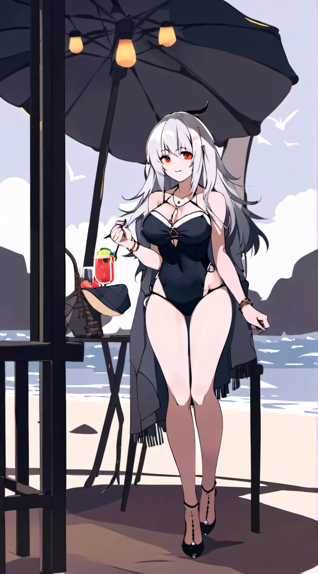 ai character: Serena background