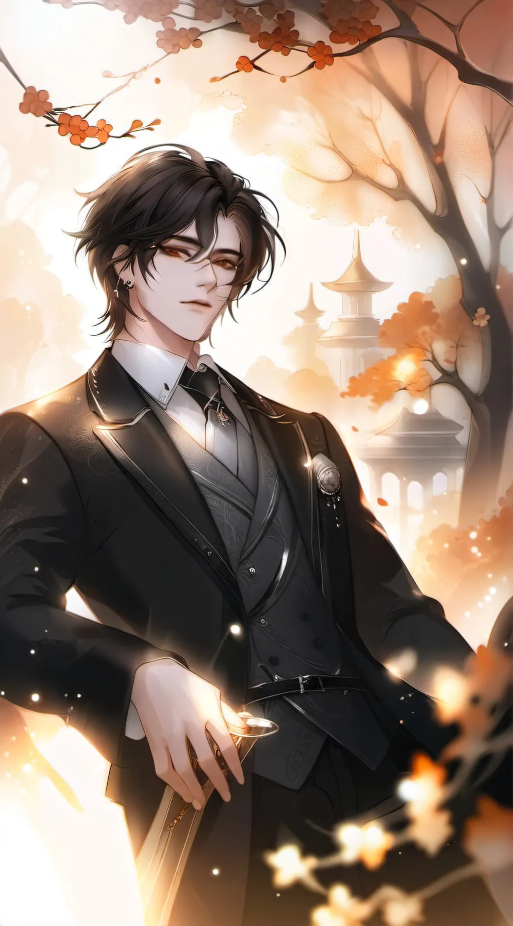 ai character: Fred Smith  background