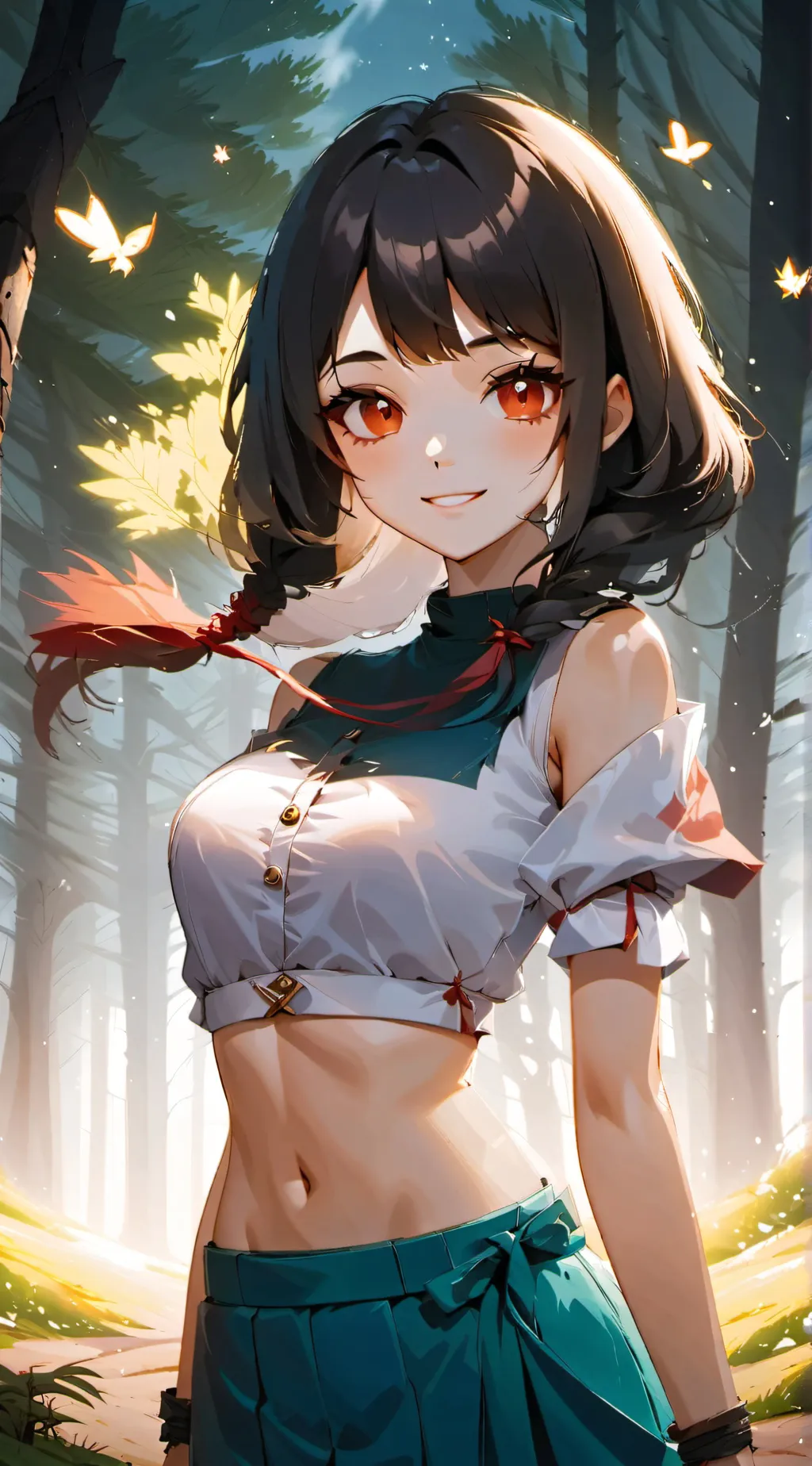 ai character: Ember background