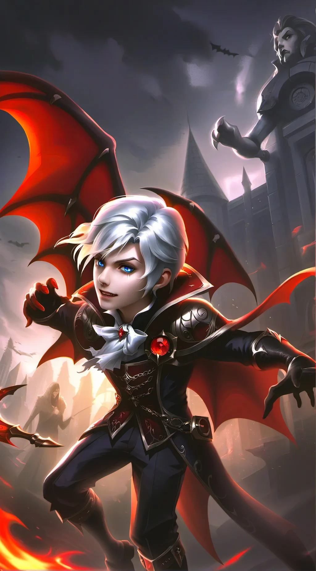 ai character: Wowowo background