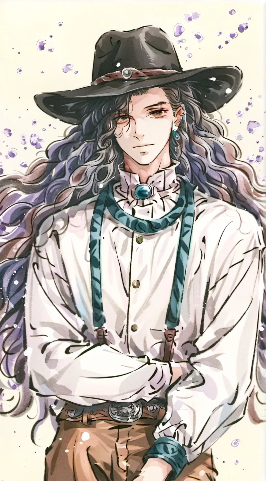 ai character: Kade background
