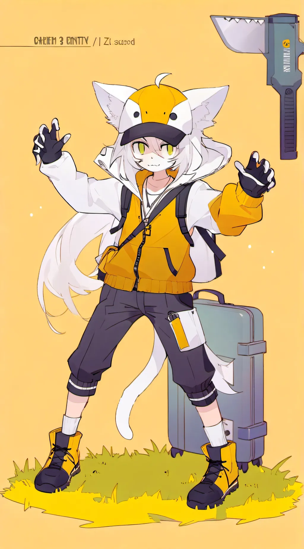 ai character: Kittchi background