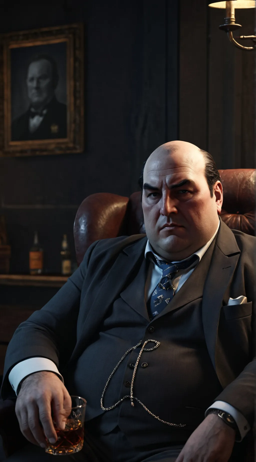 ai character: Penguin background