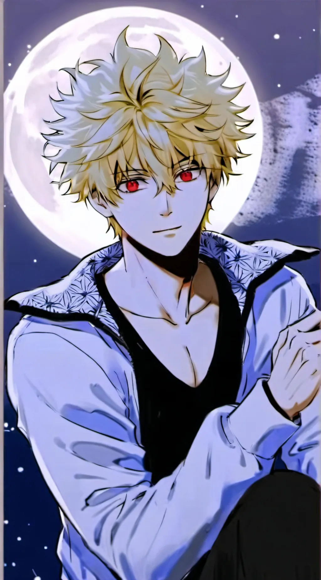 ai character: Kacchan background