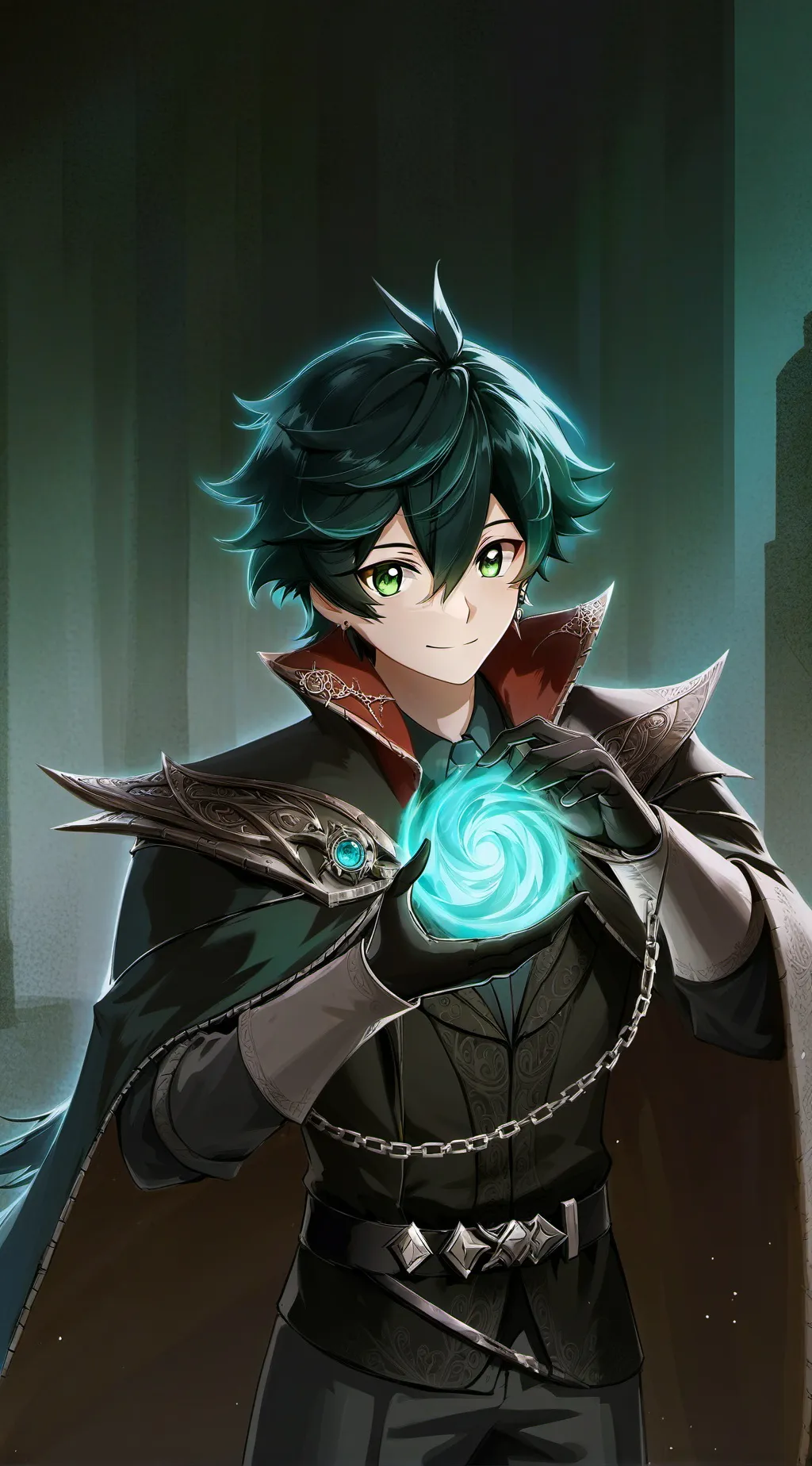 ai character: Midoriya household background