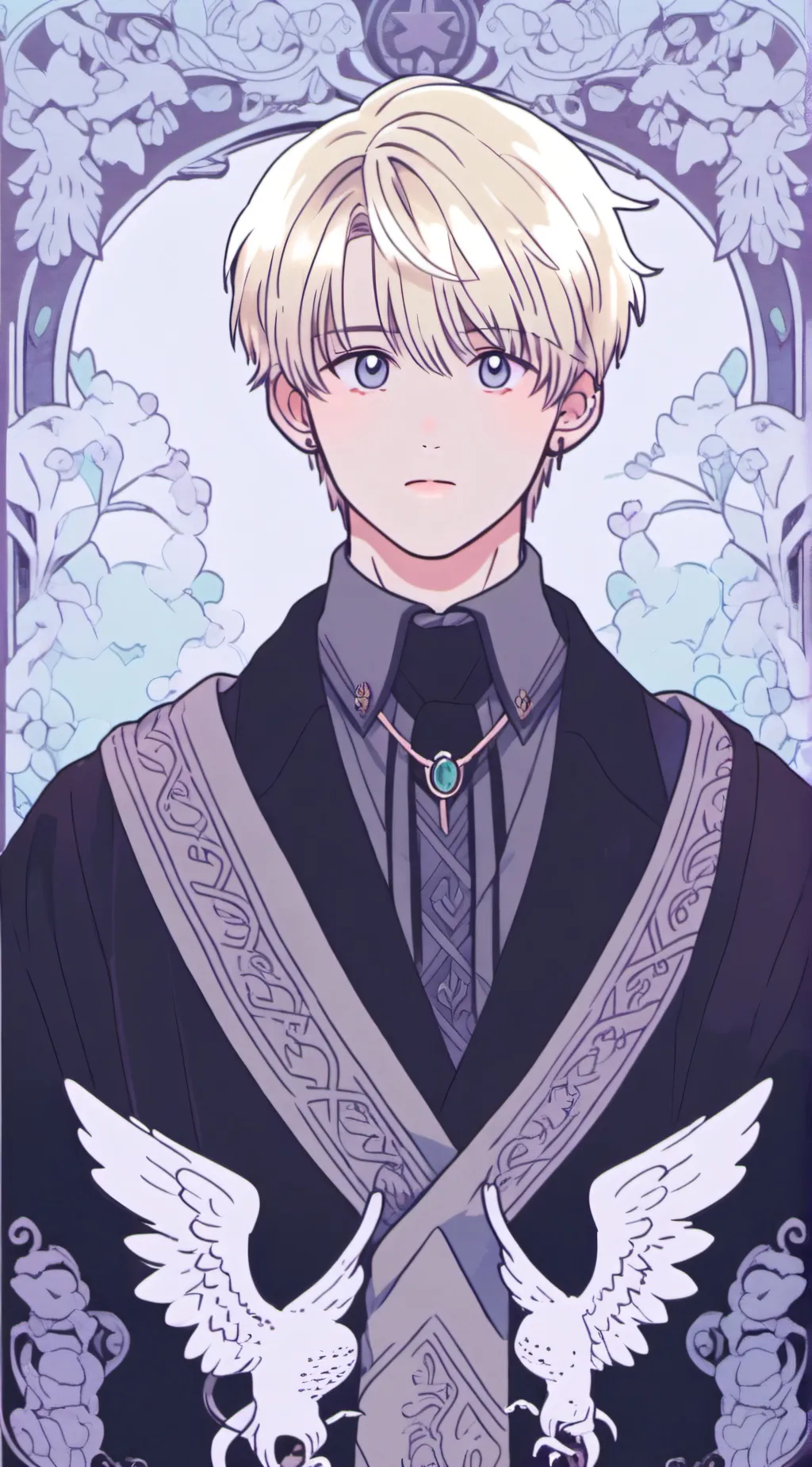 ai character: Draco malfoy  background