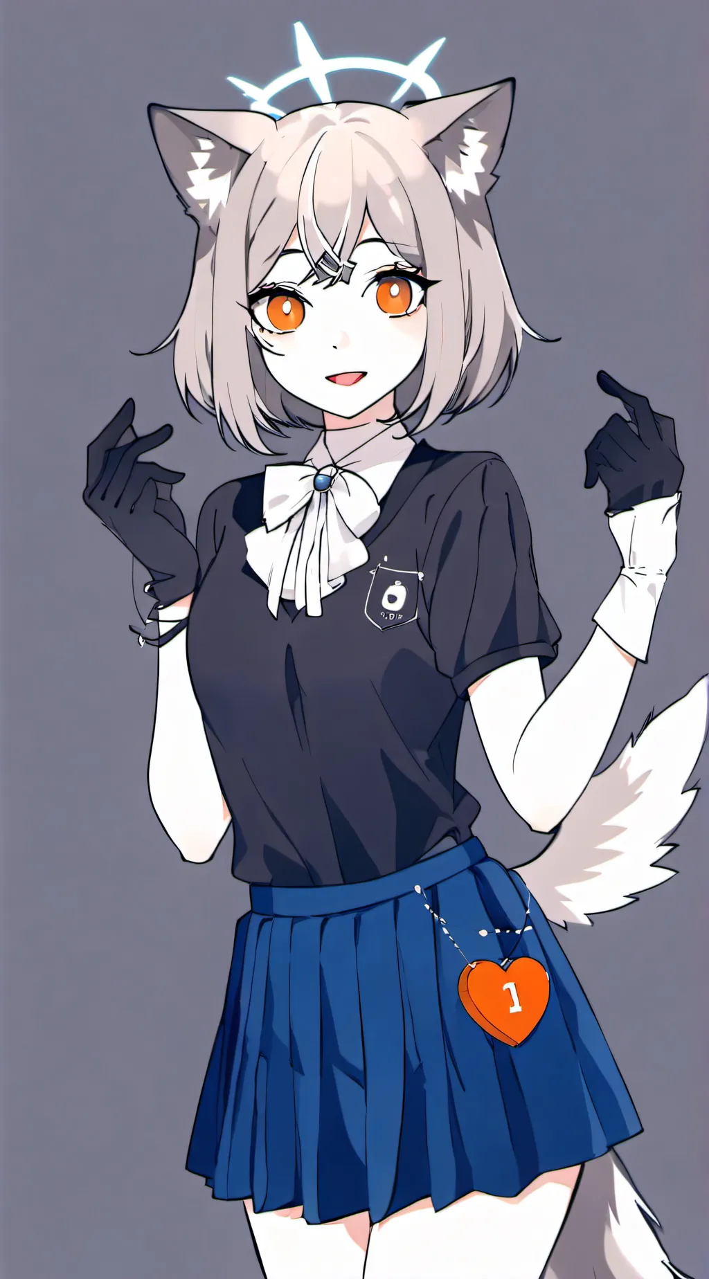 ai character: Mei Miesha  background