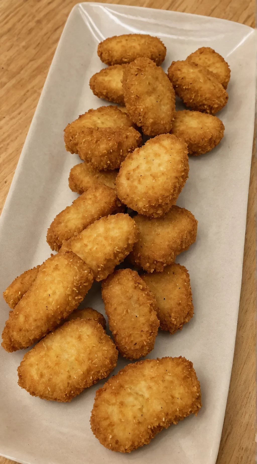 ai character: chicken nuggets background