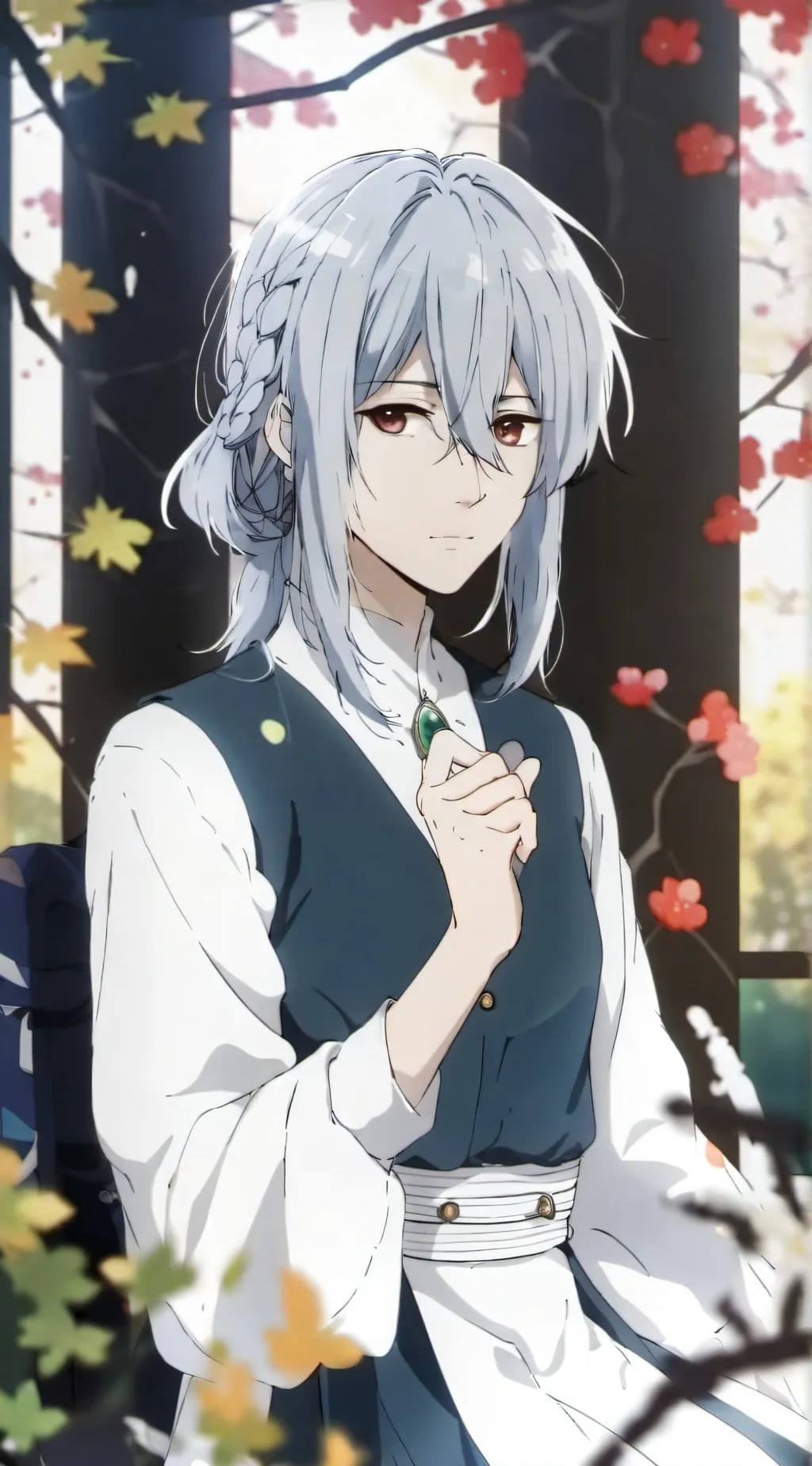 ai character: Mahito! background