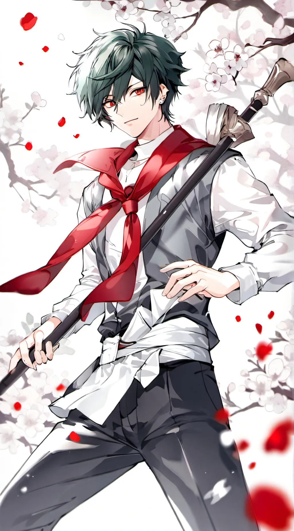 ai character: Deku background