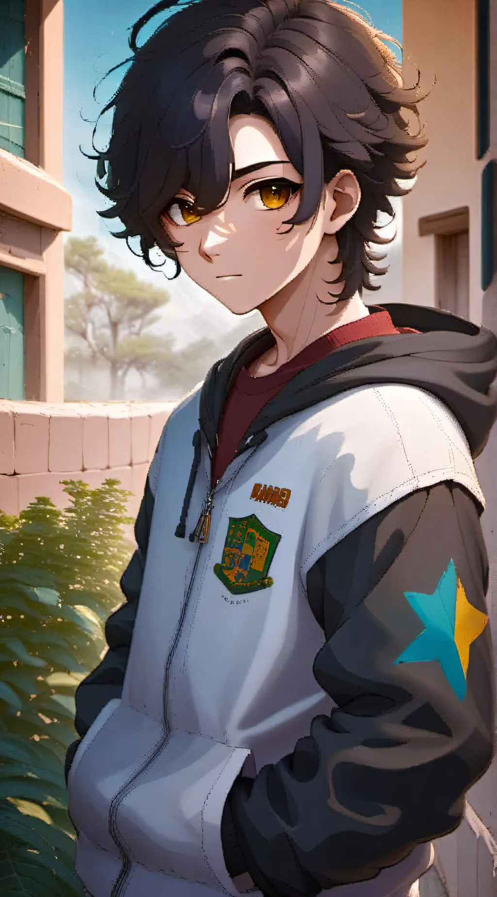 ai character: Zack background