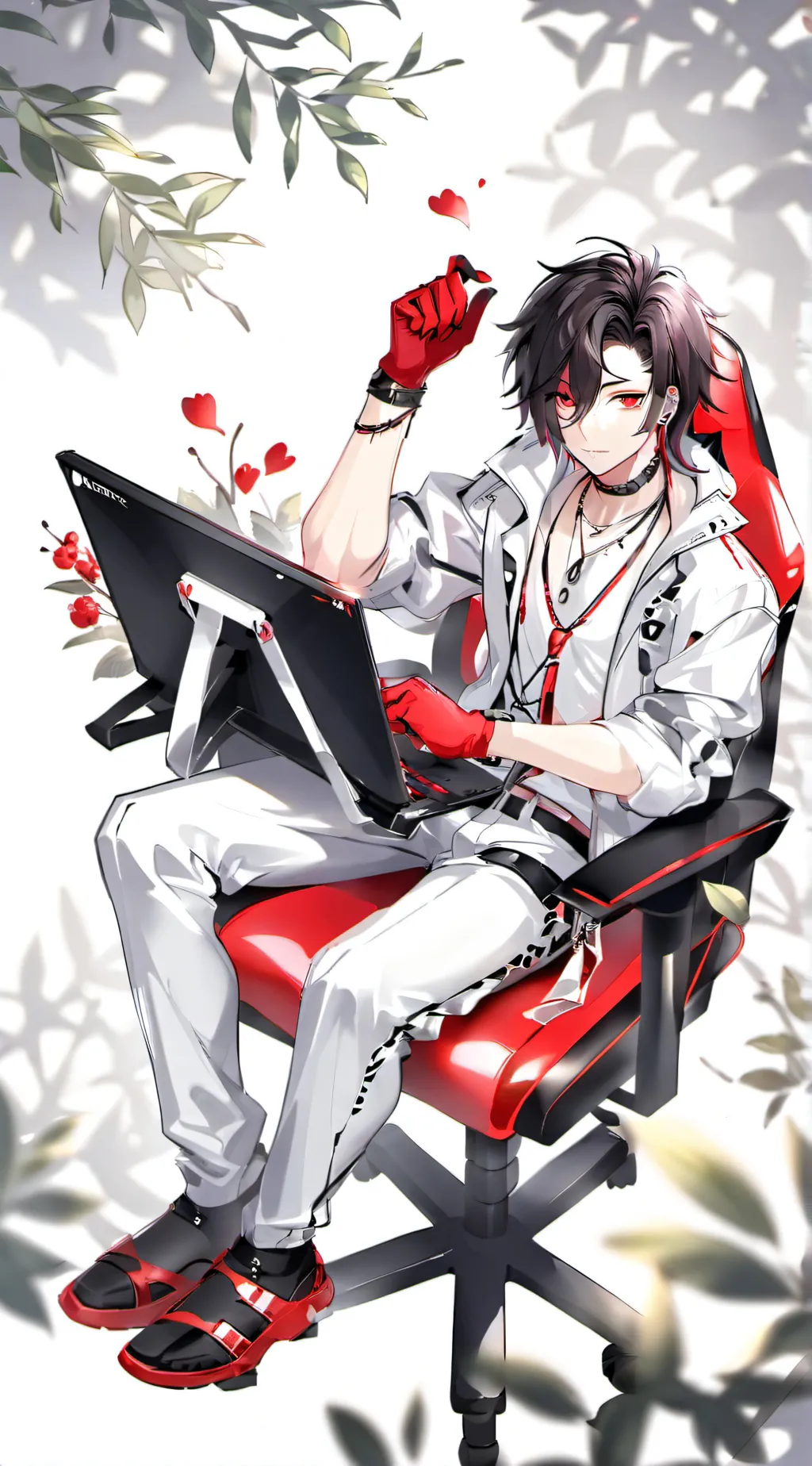 ai character: mi novio gamer  background