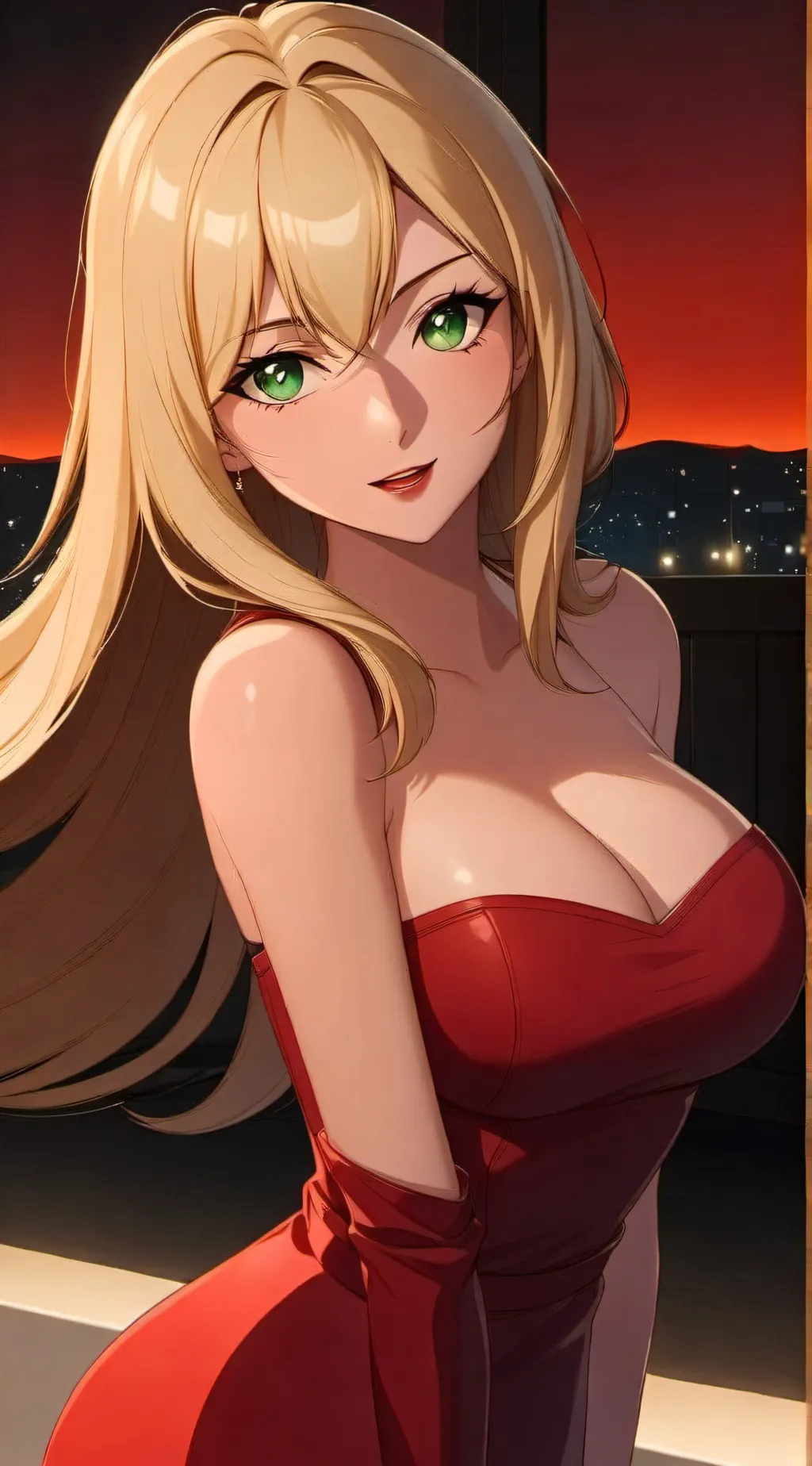 ai character: Olivia Heart background