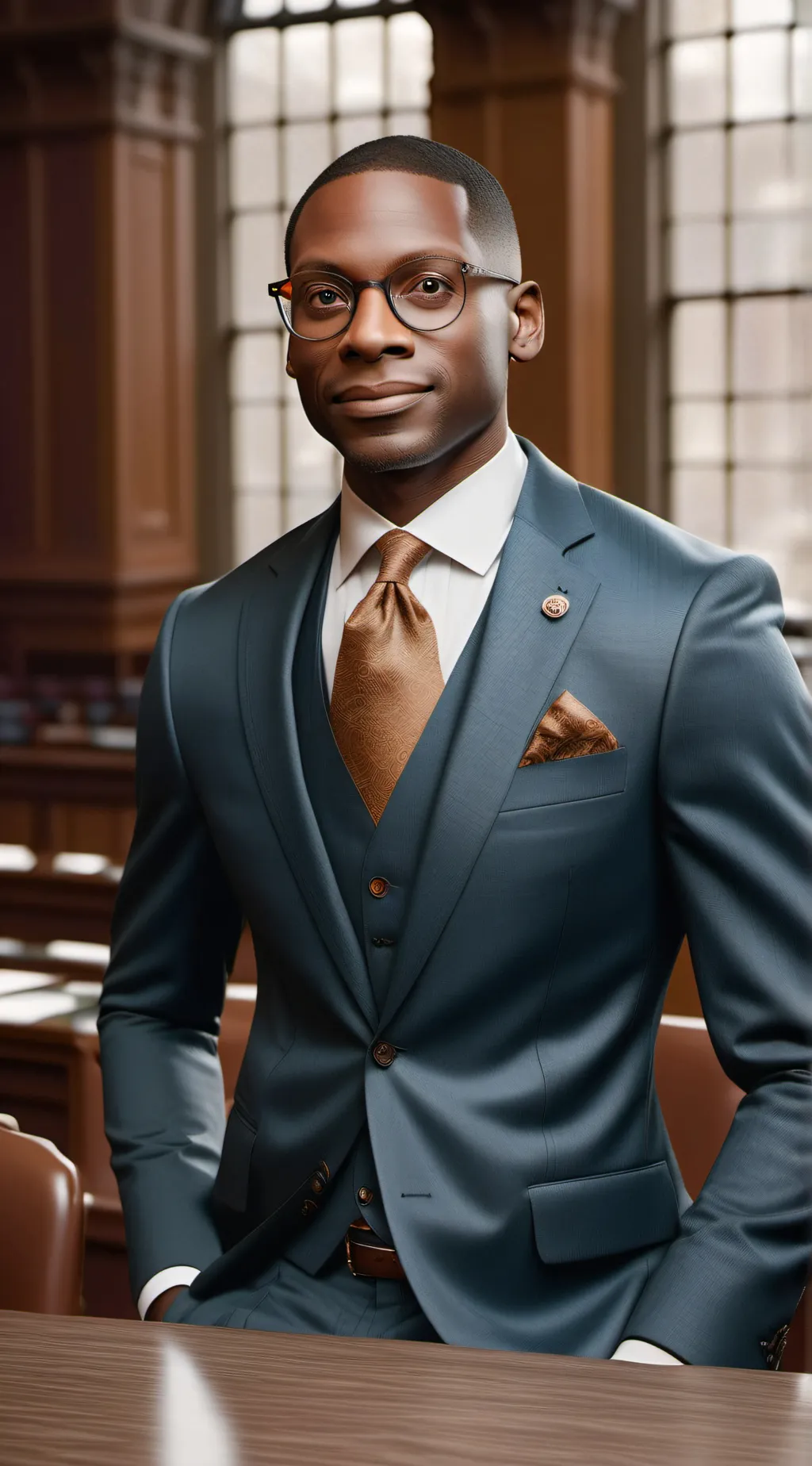 ai character: Mayor Justin Bibb background