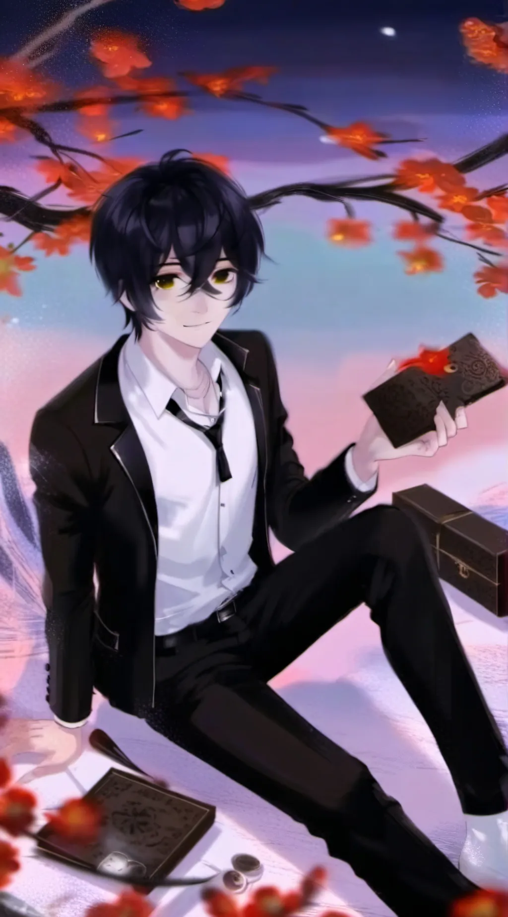 ai character: Taro Yamada background