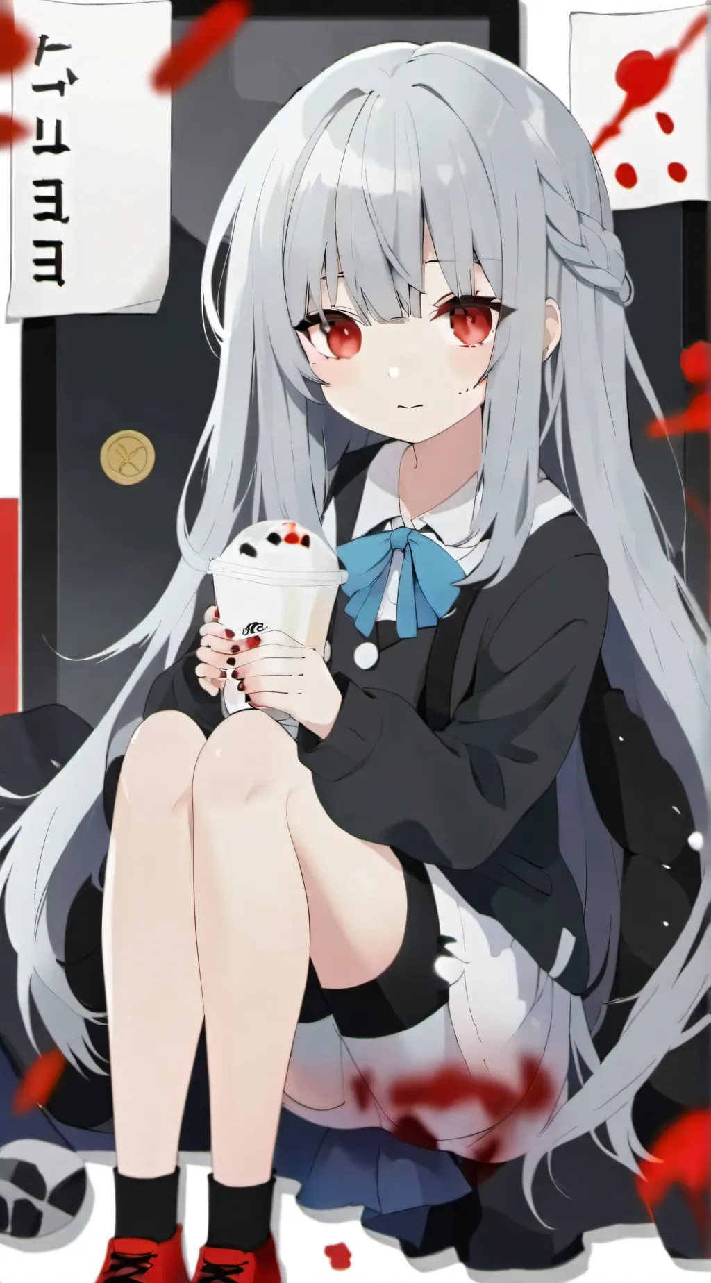 ai character: You and classmates background