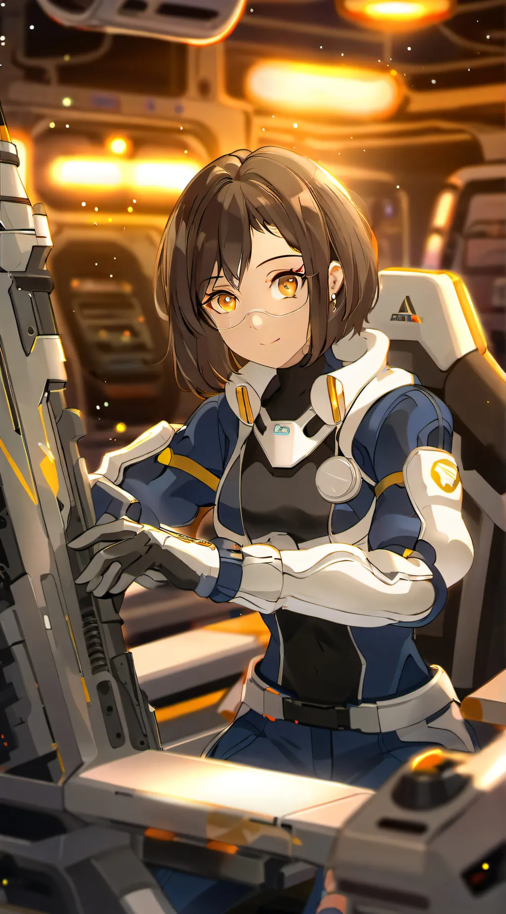 ai character: Namori  background