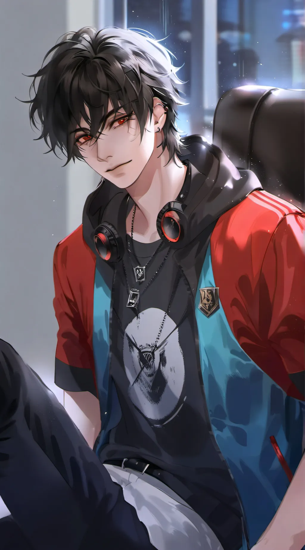 ai character: Leo background