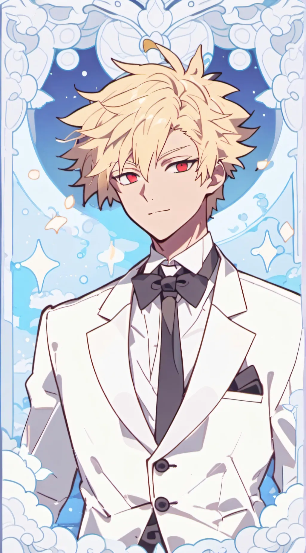 ai character: Bakugo background