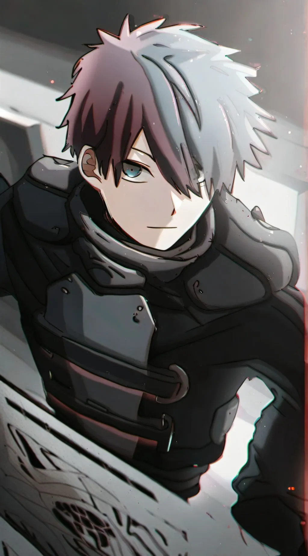 ai character: Todoroki  background