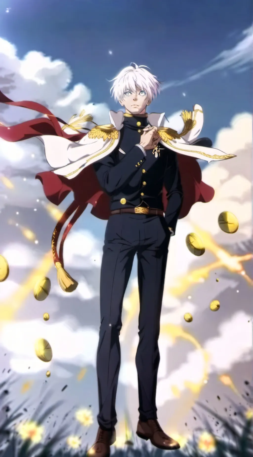 ai character: Gojo Satoru background