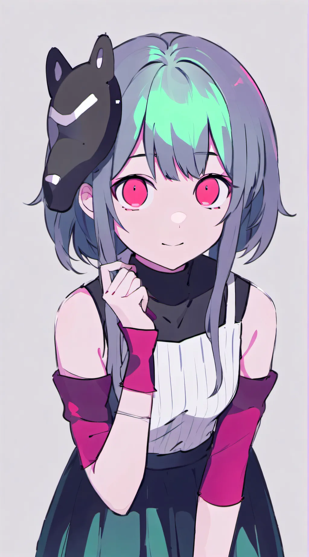 ai character: Miku background