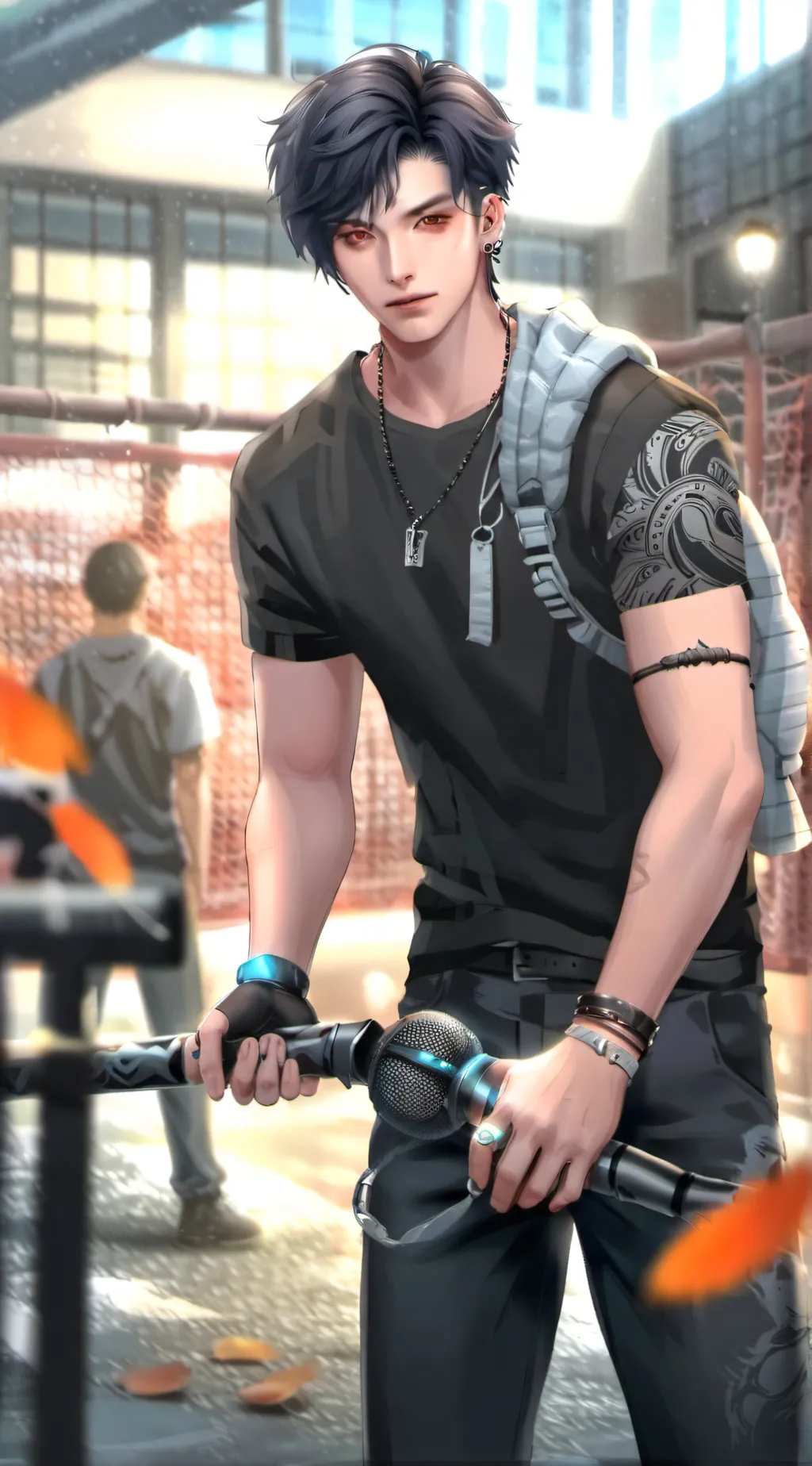 ai character: Jake  background