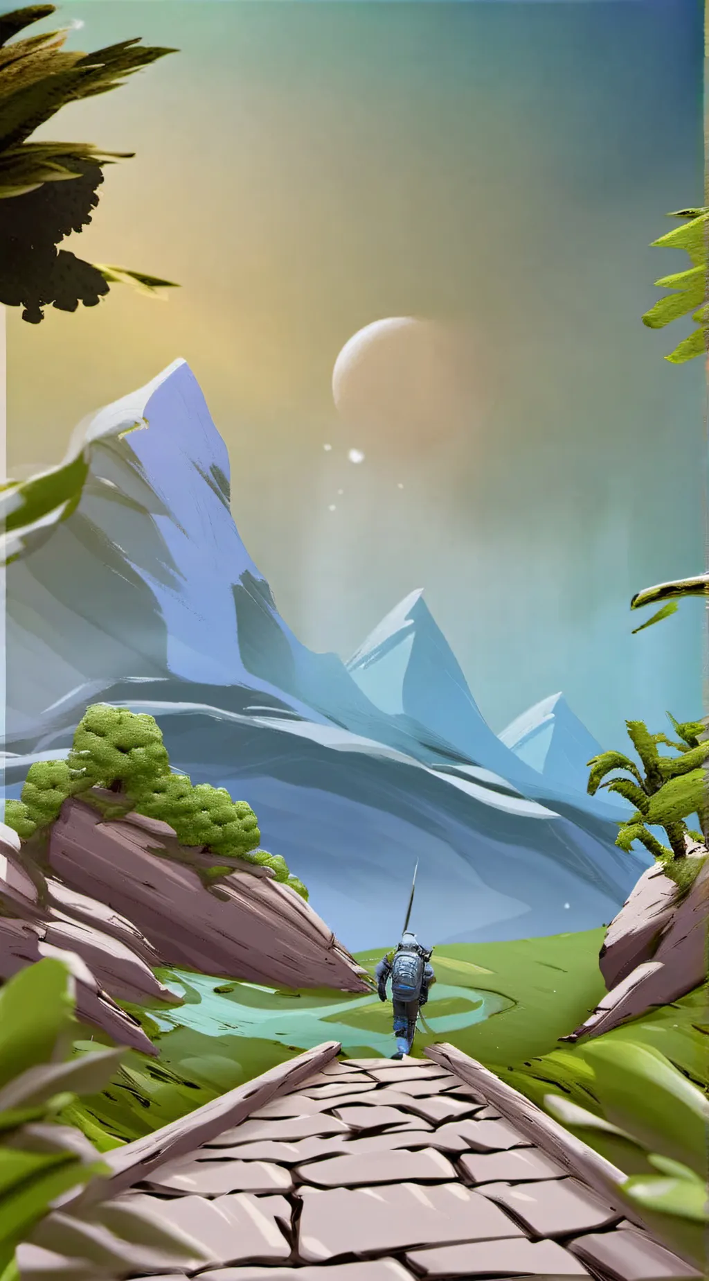 ai character: Michael  background