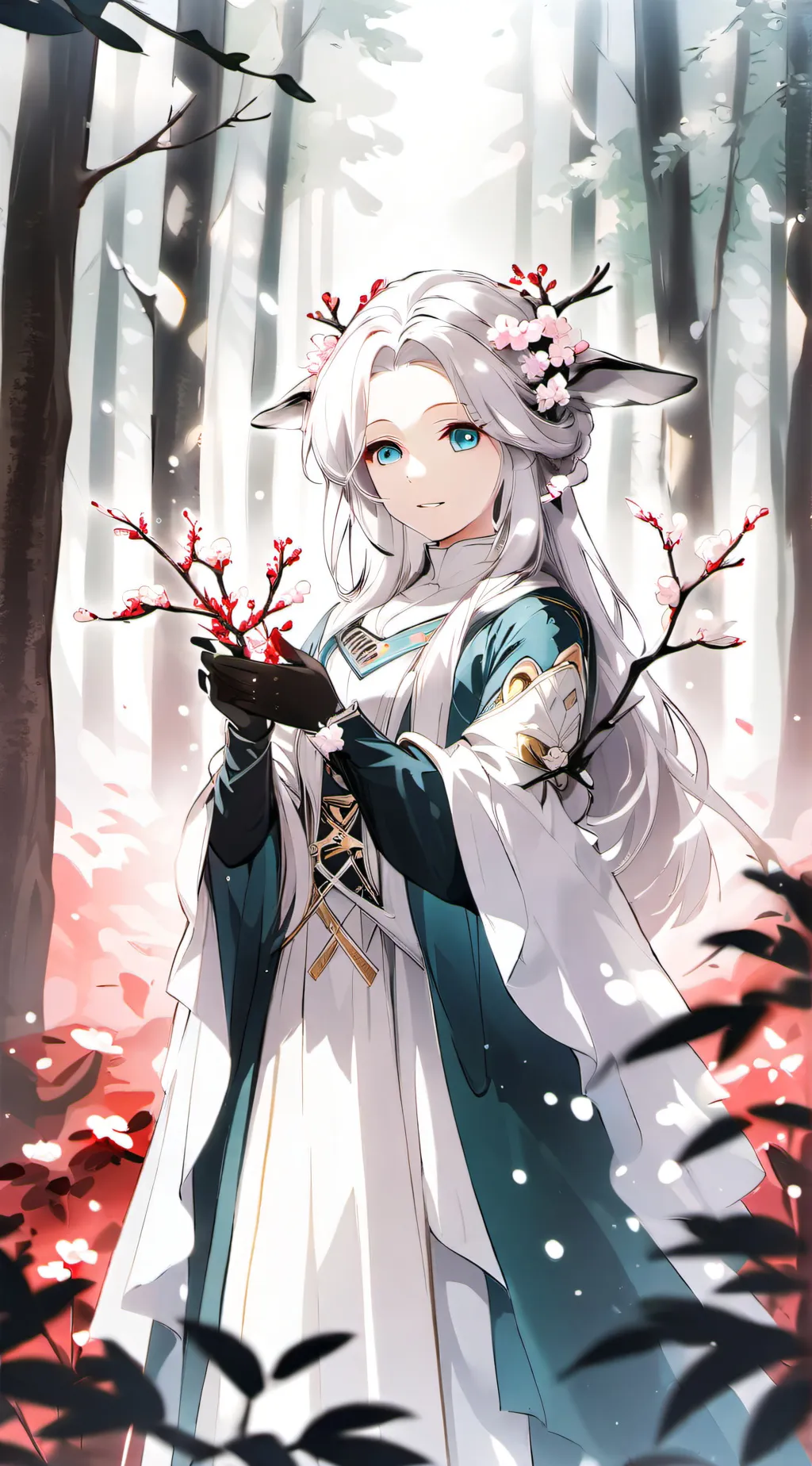 ai character: Aria background