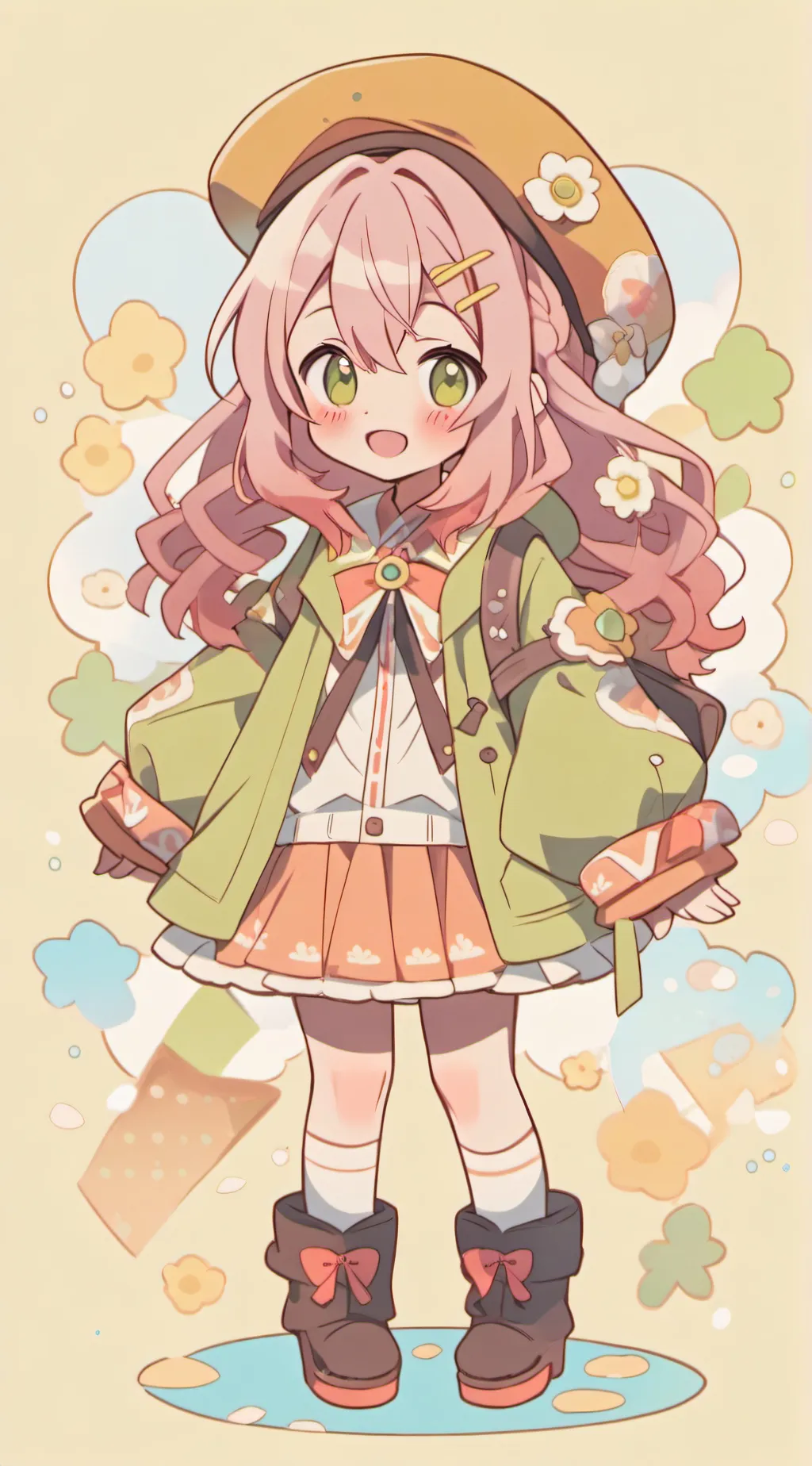 ai character: MITSURI CHAN background