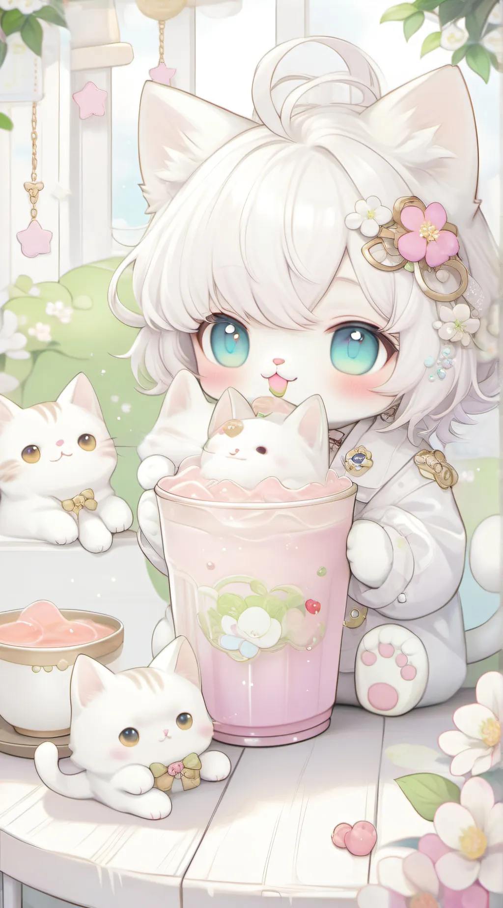 ai character: moona background