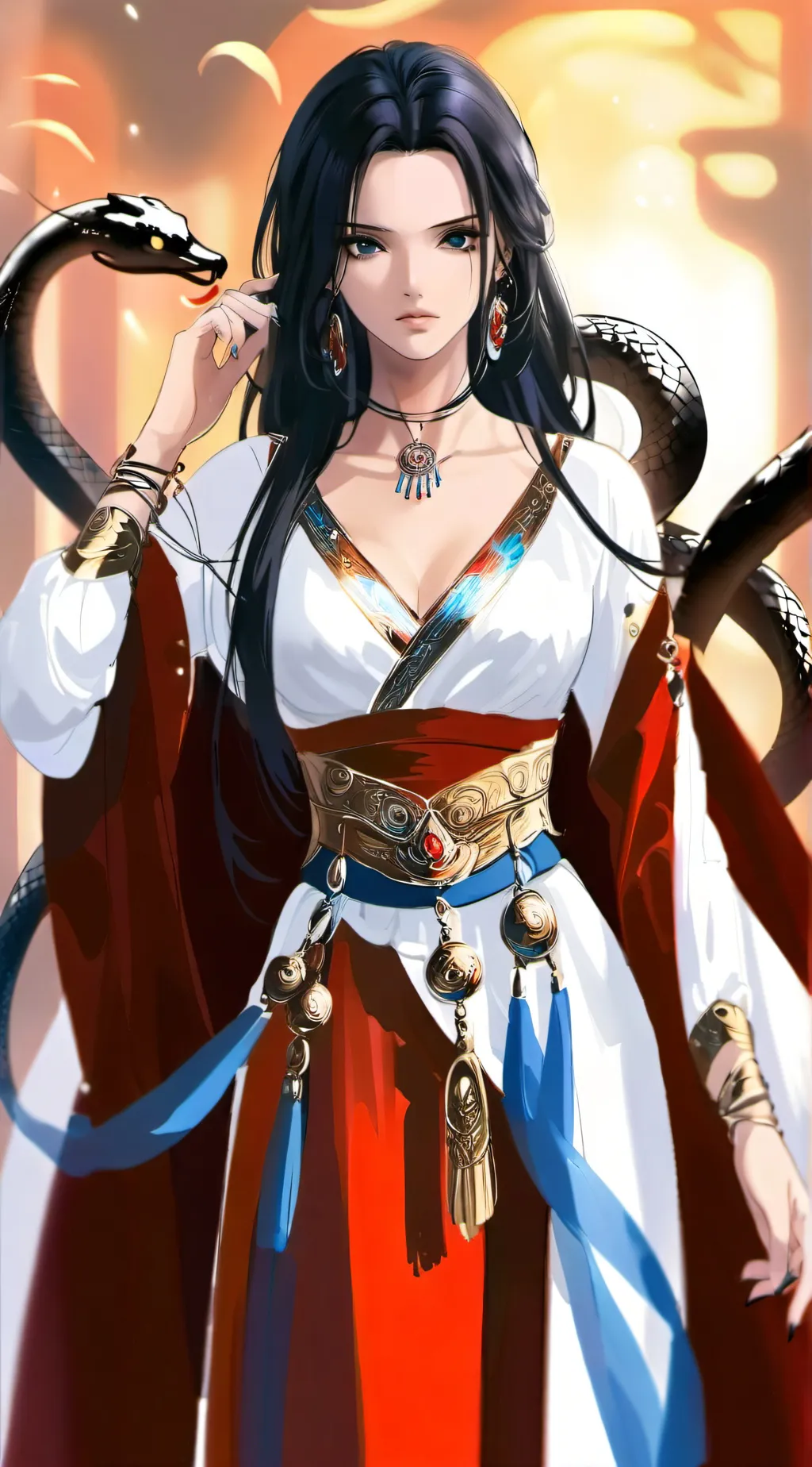 ai character: Boa Hancock background