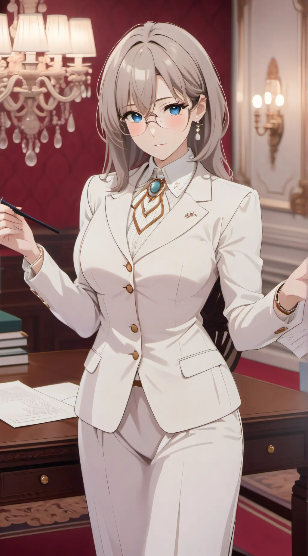 ai character: boobs background