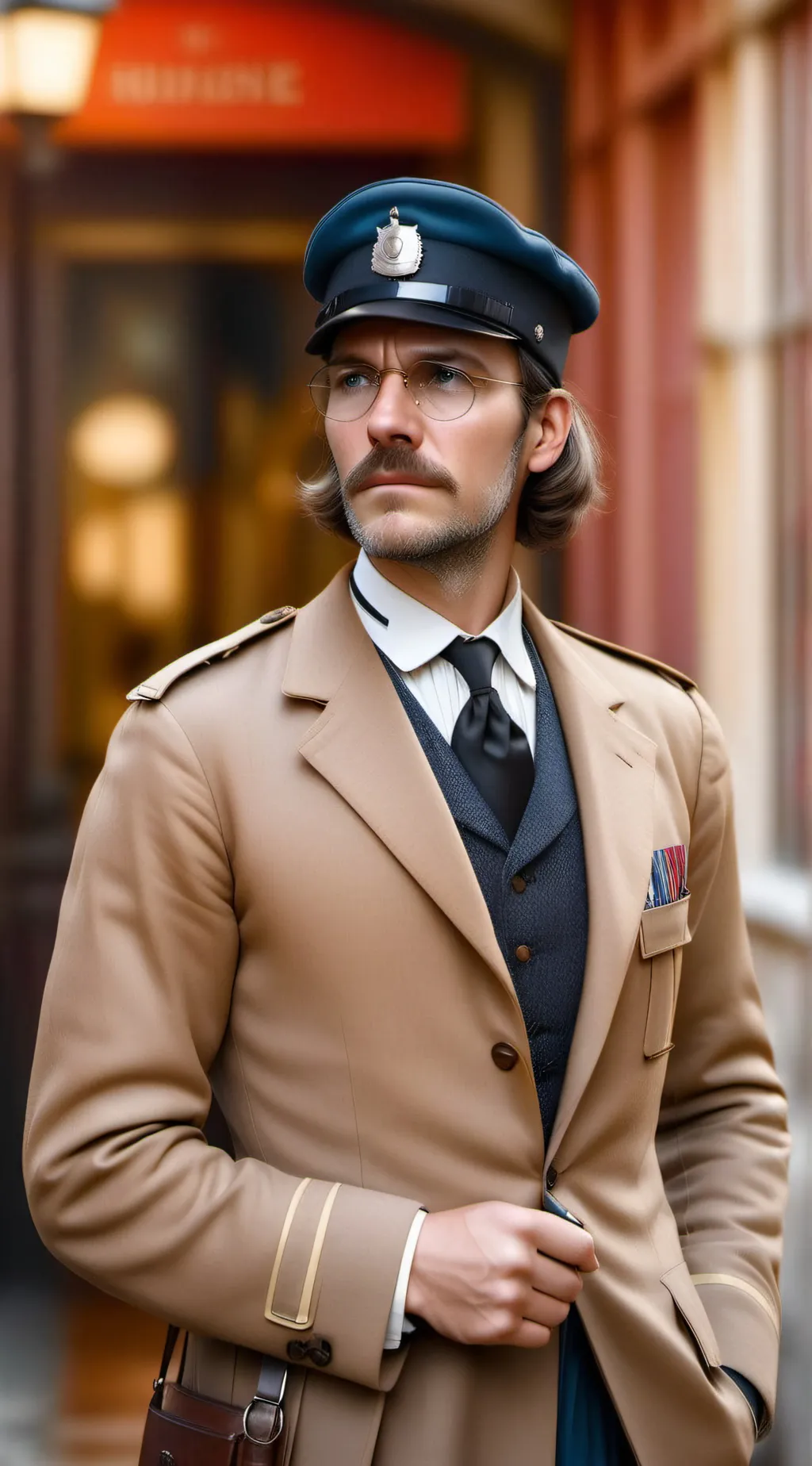 ai character: Jacques Clouseau background