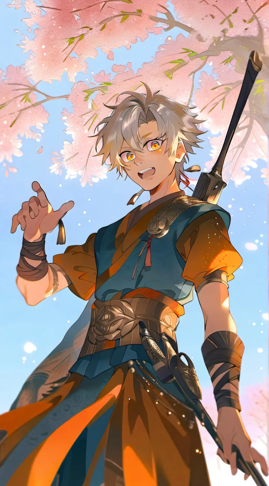 ai character: ★sanemi★ background