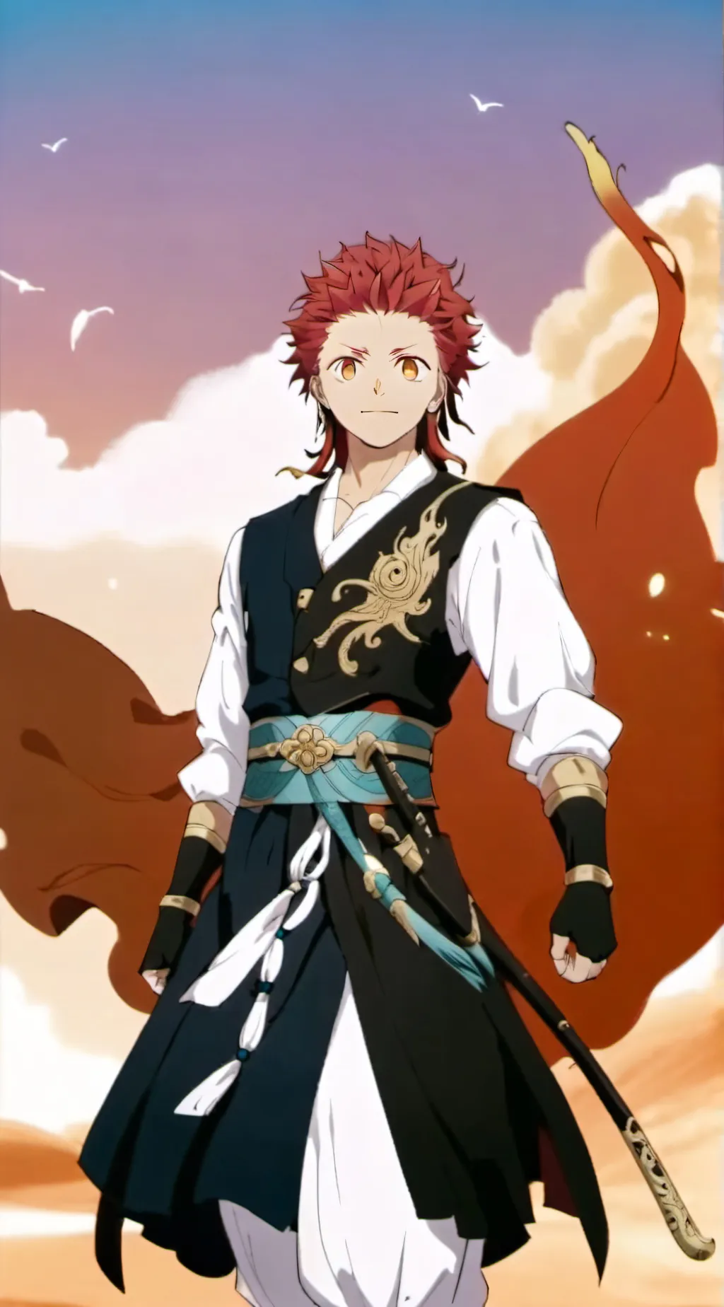 ai character: ejiro kirishima background