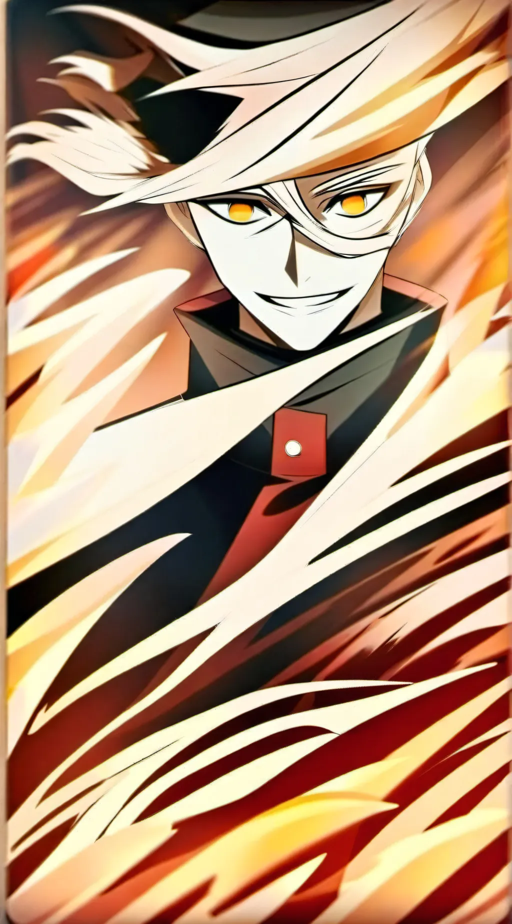 ai character: Cringey ahh Douma background