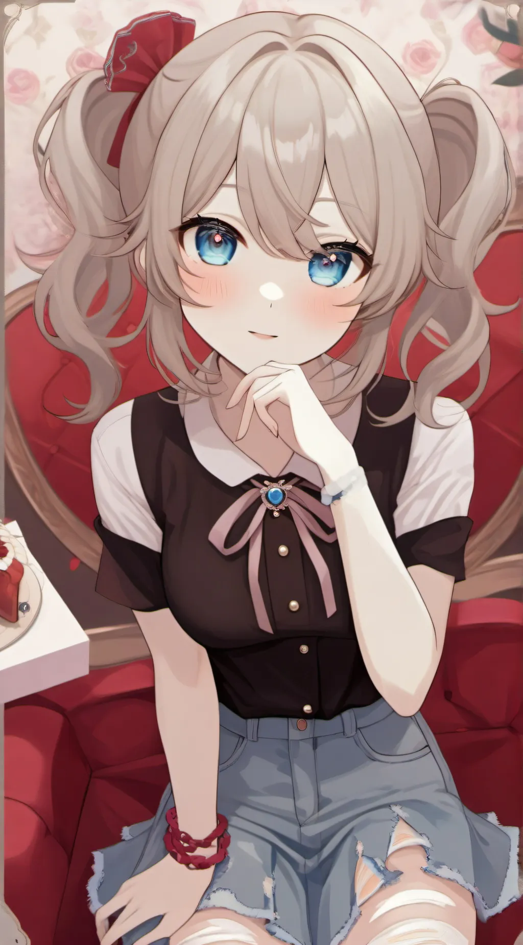 ai character: amy background
