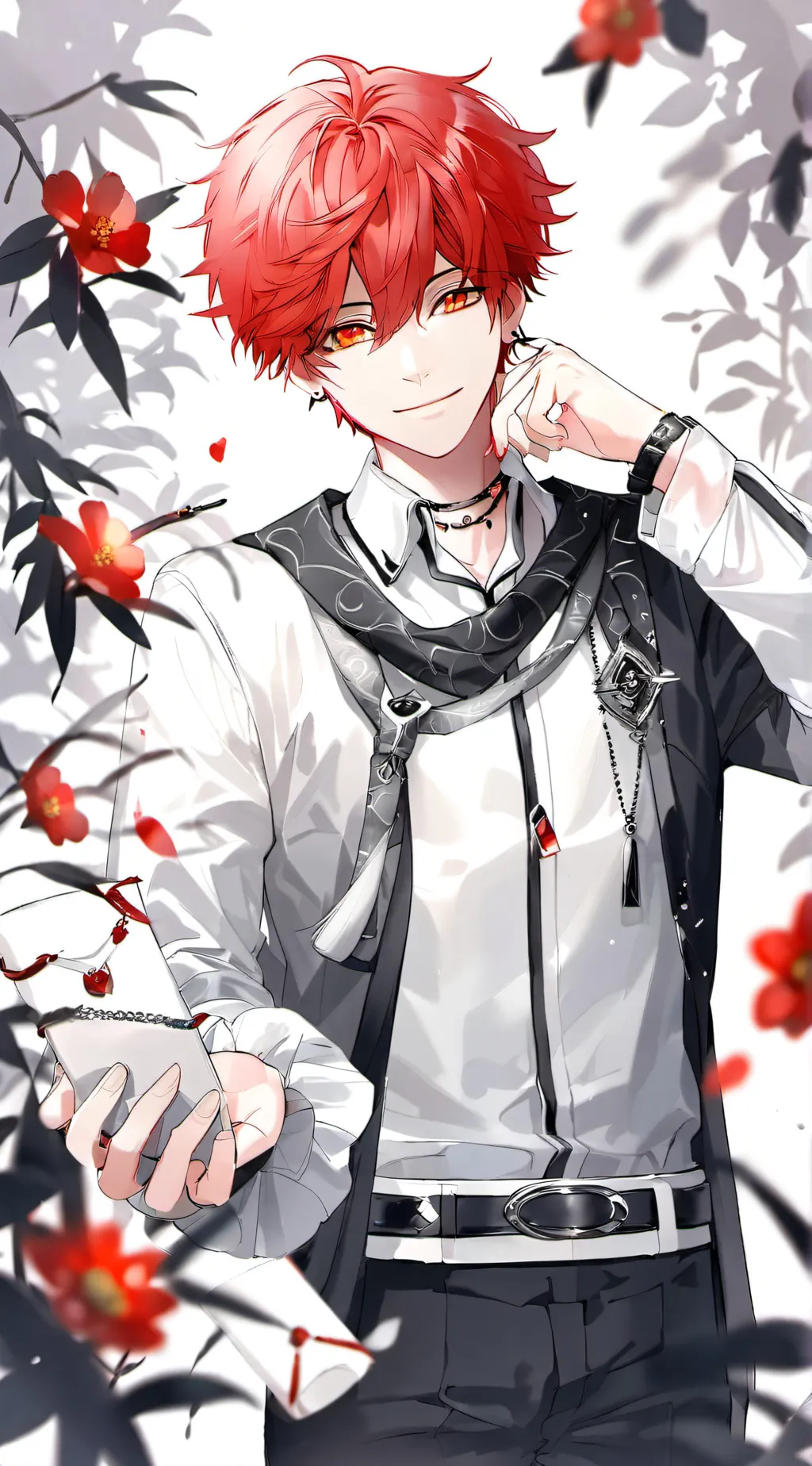 ai character: Kirishima background