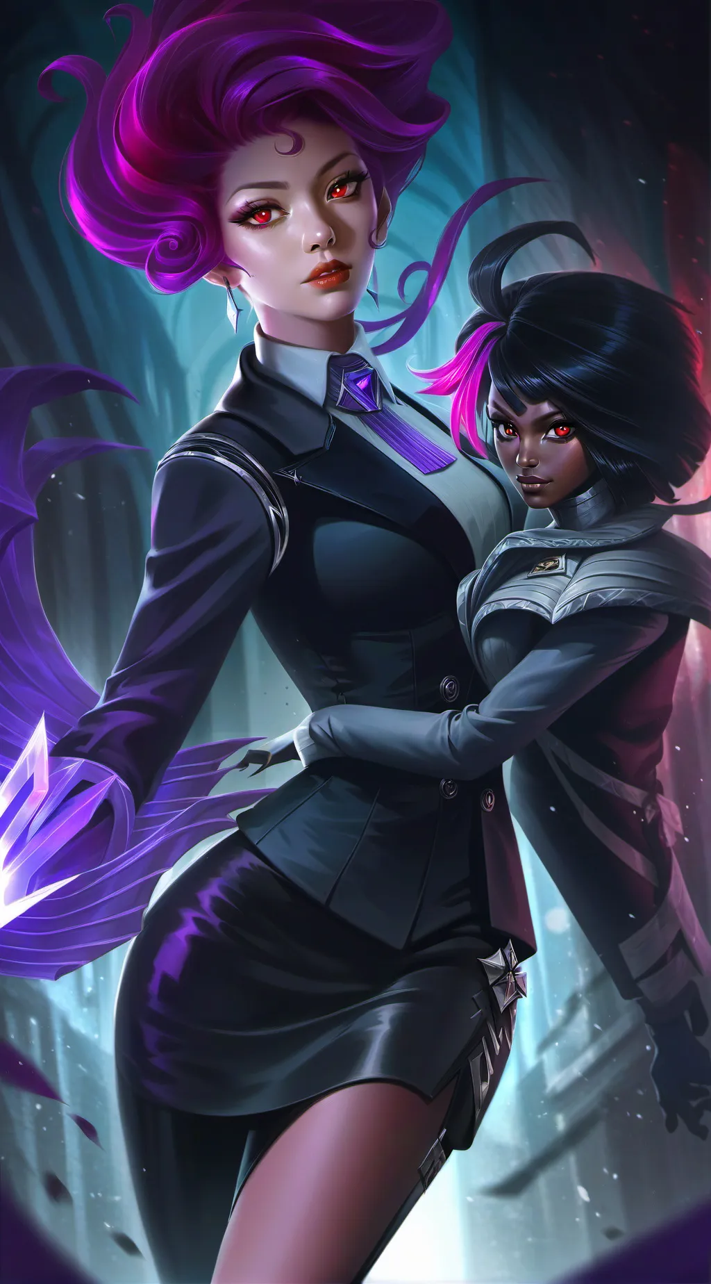 ai character: lily background