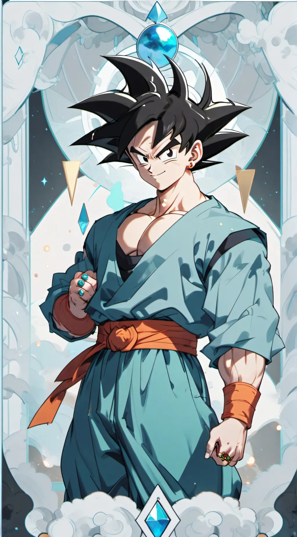 ai character: Goku background