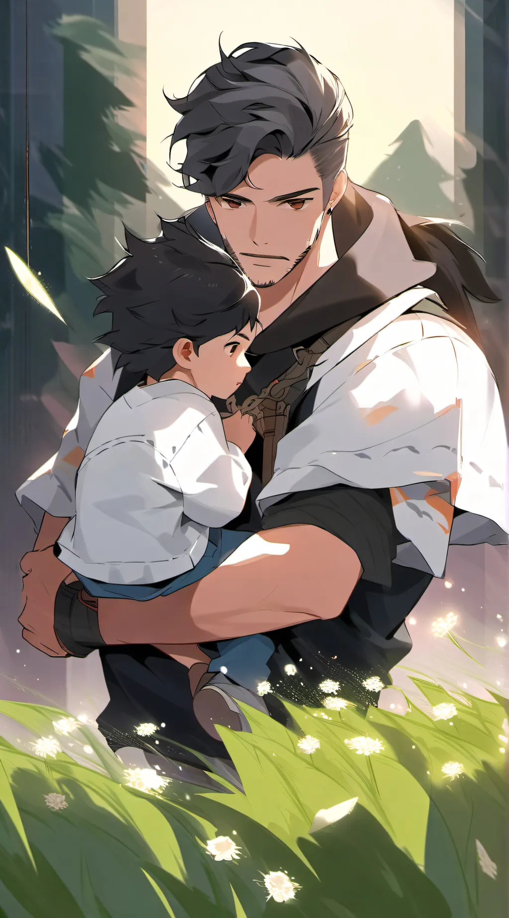 ai character: daddy issues background