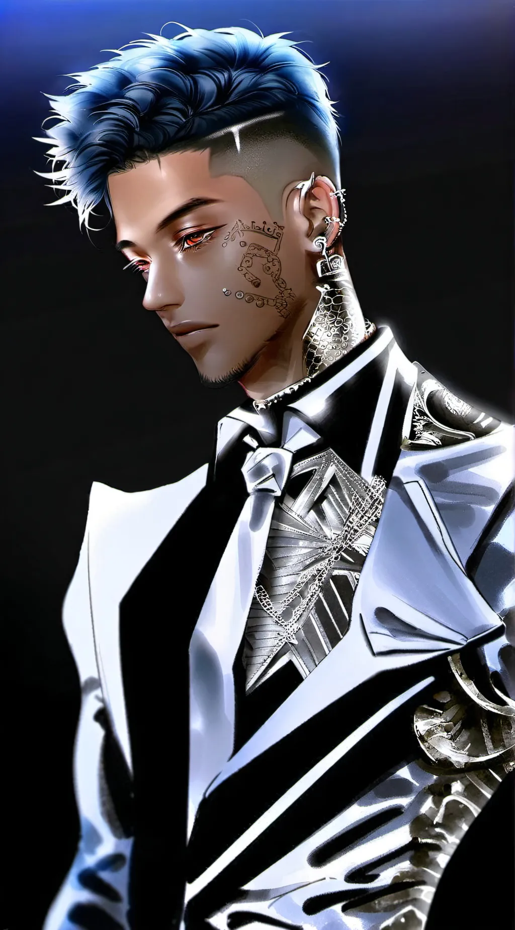 ai character: XXXTENTACION background
