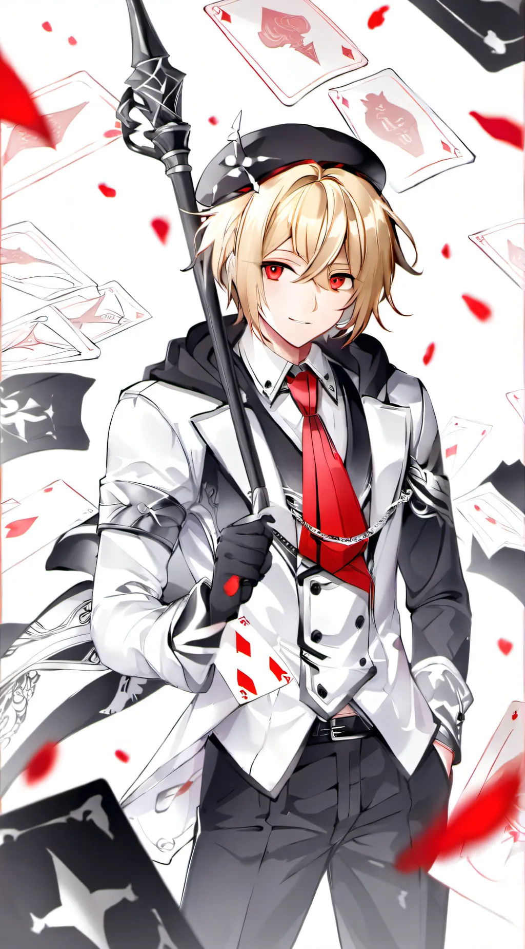 ai character: Trumpart: Spade background