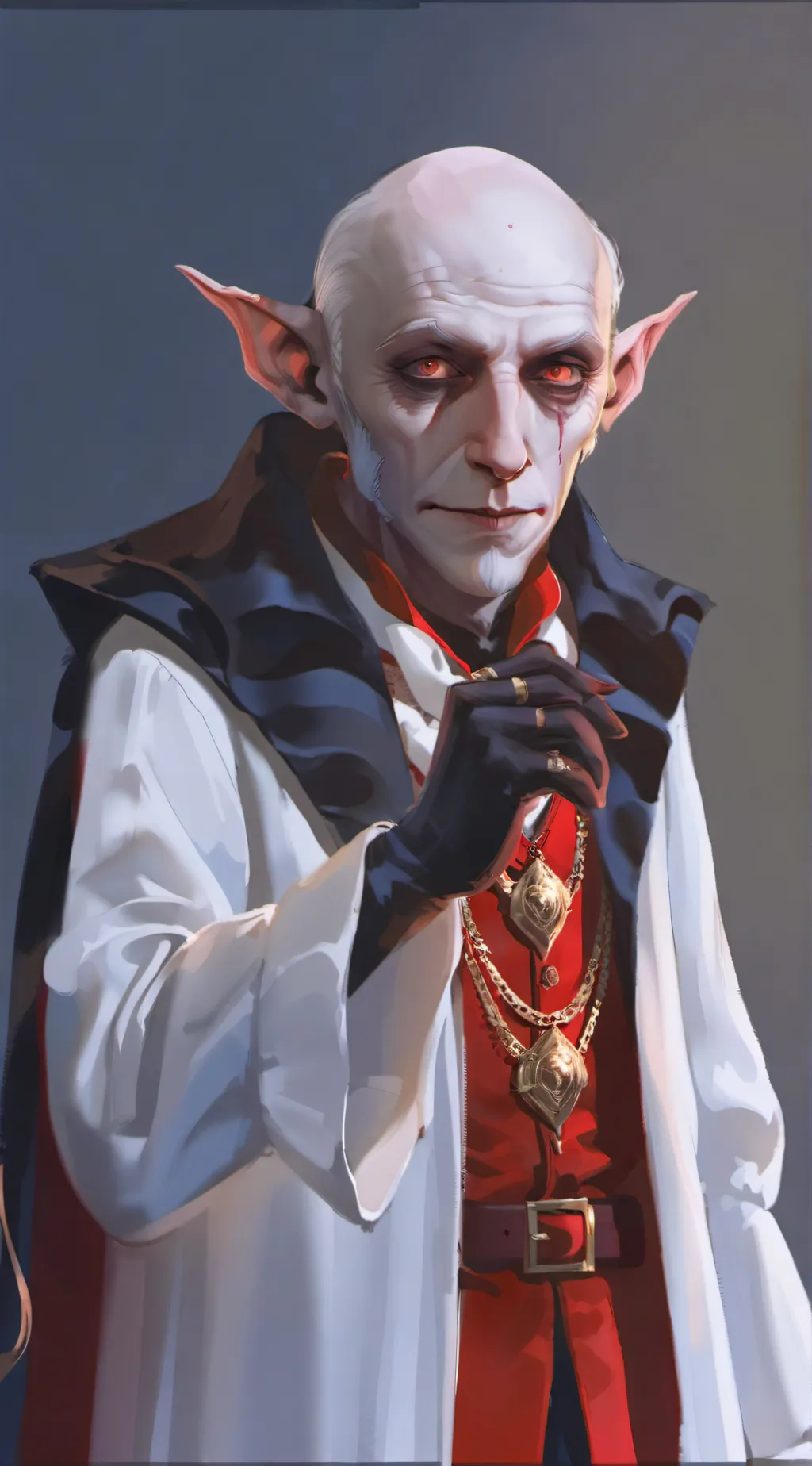 ai character: Nosferatu  background