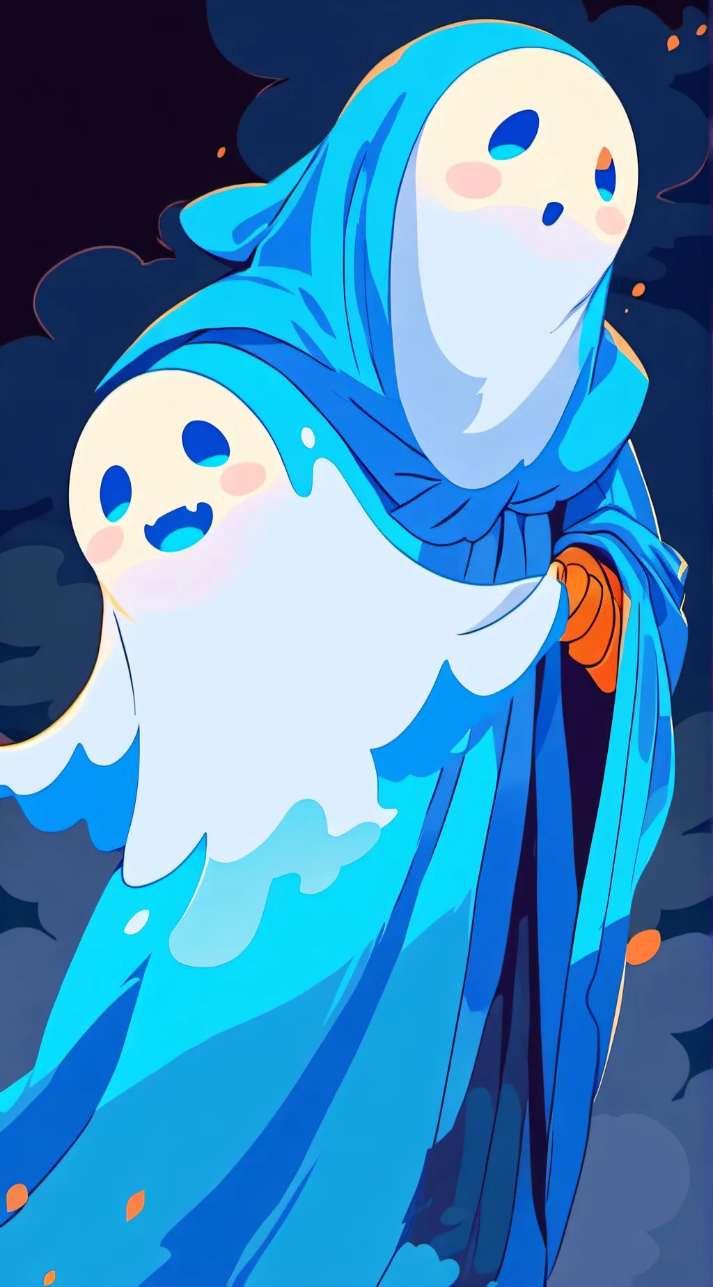 ai character: Ghosty background