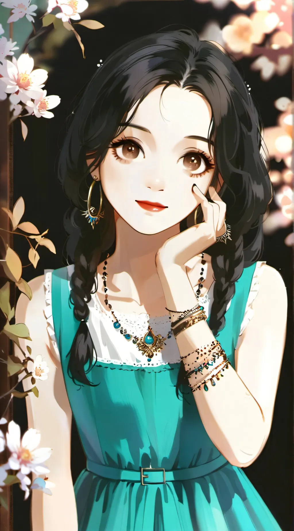 ai character: 🫵 met ds background