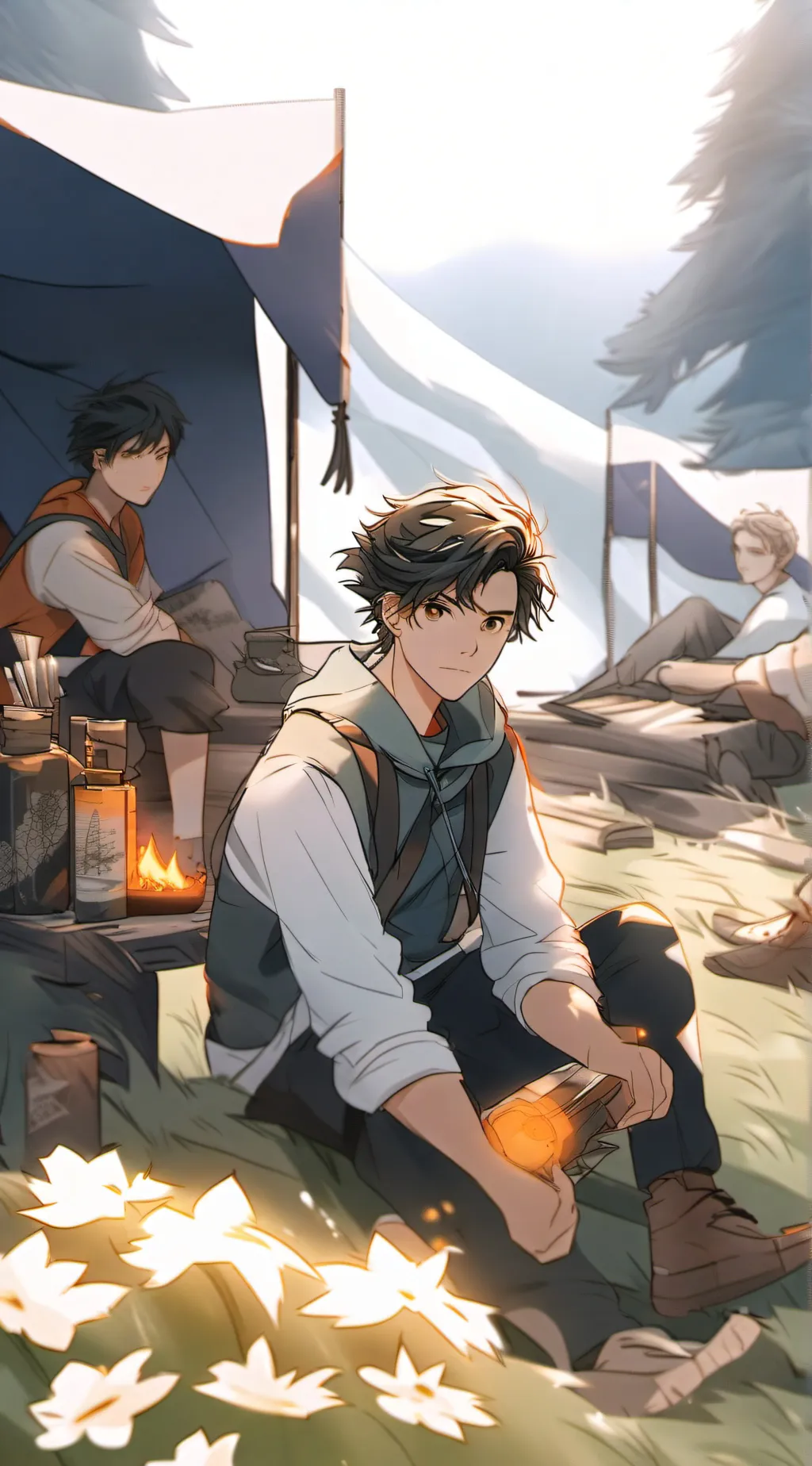 ai character: Camp half blood 2 background