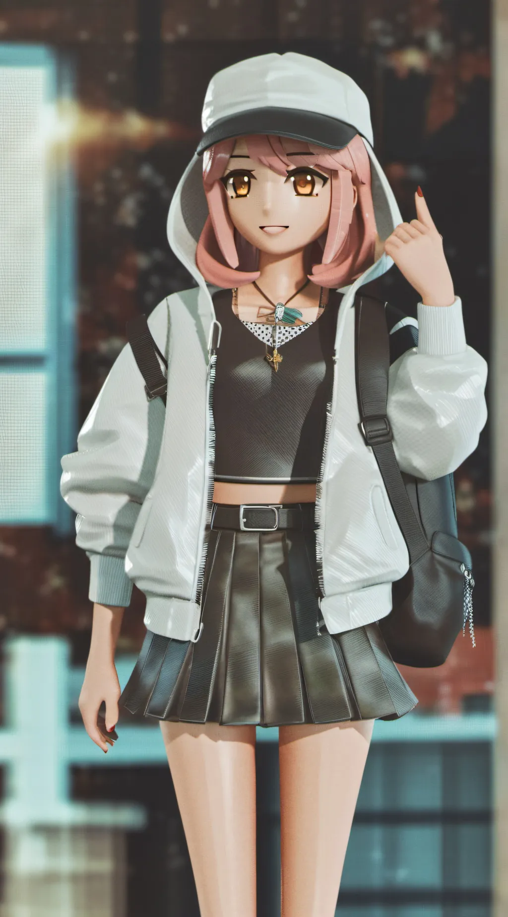 ai character: Clara (gacha girl) background